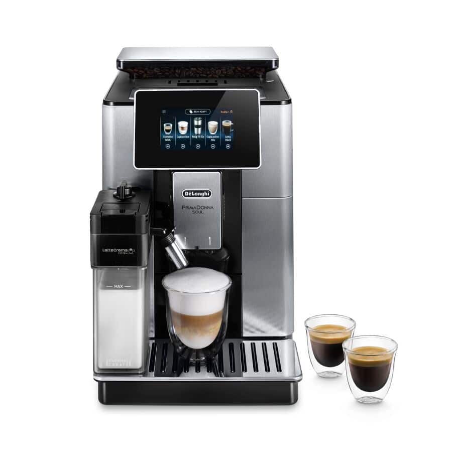 Machine à café DELONGHI Primadonna Soul ECAM 610.75.MB, design premium et haute performance
