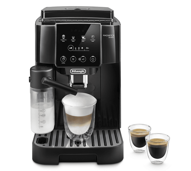Machine à café DELONGHI Magnifica Start FEB 2262.B Noir, design compact et élégant