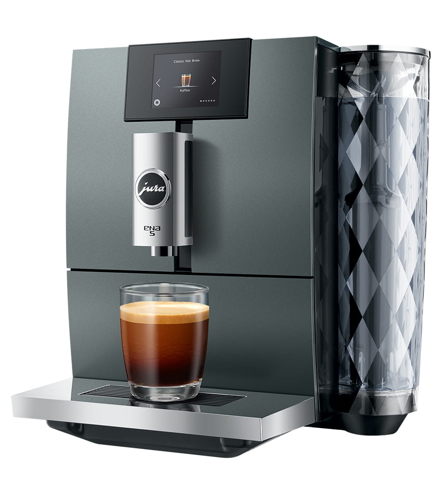 Machine à café JURA Ena 5 Night Inox EA, design moderne et compact
