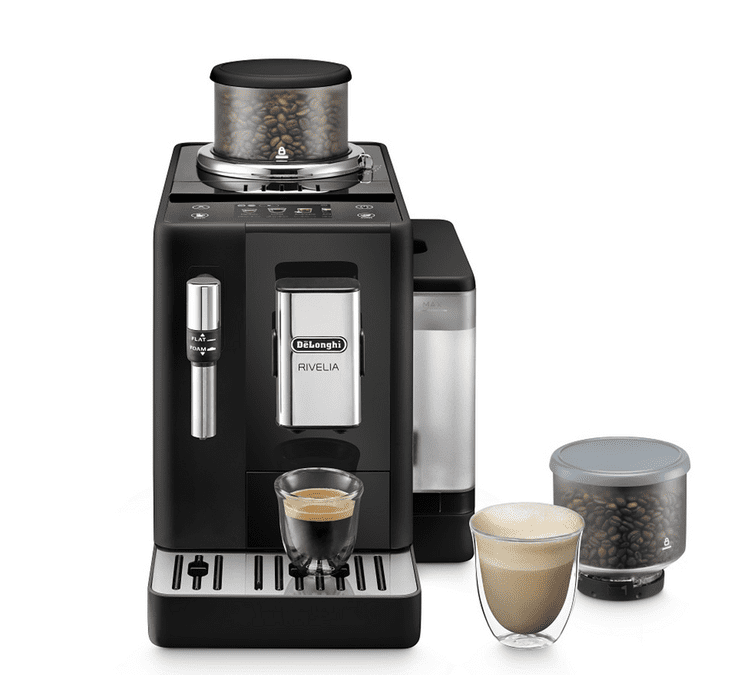 Machine à café DELONGHI Rivelia FEB 4435.B Noir Onyx, élégante et performante