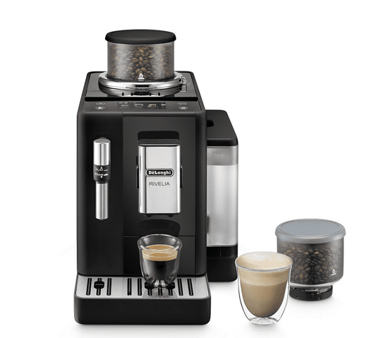 Machine à café DELONGHI Rivelia FEB 4435.B Noir Onyx, élégante et performante
