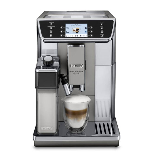 Machine à café DELONGHI PrimaDonna Elite ECAM 650.75.MS, design moderne et performant